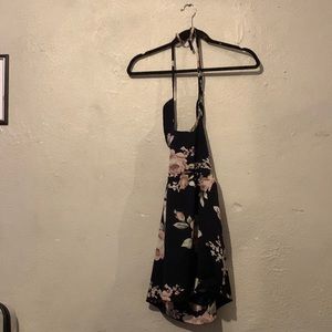 Dress with flowers.